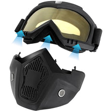 Load image into Gallery viewer, Outdoor Sport Windproof Mask Goggle HD Motorcycle Glasses Snowboard Eyewear Riding Motocross Summer UV Protection Sunglasses