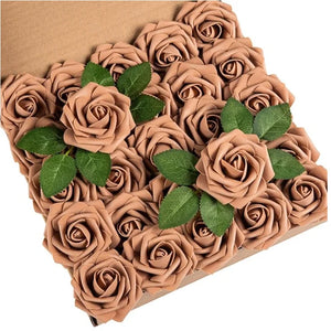 Foam Artificial Roses - 15/25/100pcs Fake Flowers for Wedding, Party & Gift Décor