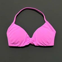 Load image into Gallery viewer, HISTELLO Strappy Bra Gym Top Women High Support Thin Strap Halter Sports Seamless Bras Scrunch Push-up Workout Yoga Tank Tops