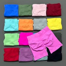 Load image into Gallery viewer, Histello Sports Shorts 4.5" Women Yoga Exercise Shorts Scrunch Bum Hip Tight Workout Fitness Activewear Gym Running Short Pants