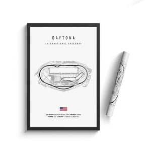F1 International Track Circuit Canvas Painting – Wall Art