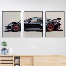 Load image into Gallery viewer, GT3 RS Graffiti Wall Art, HD Canvas Print Poster, Home, Living Room, Room Decoration