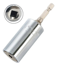 Load image into Gallery viewer, Multifunctional Silvery Magic Socket Wrench Electric Drill Screw Tool Set