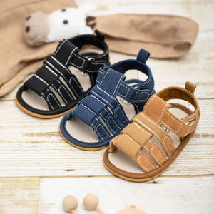 Meckior Baby Summer Sandals Non-Slip Rubber Sole Infant Toddler Casual Shoes