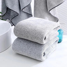 Load image into Gallery viewer, Thick Microfiber Towel Set - Gym Spa Shower Robe for Home Bath