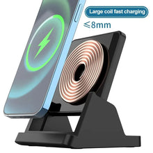 Load image into Gallery viewer, Ultra-Thin 30W Wireless Charger Stand Fast Charging Pad for iPhone Samsung Xiaomi