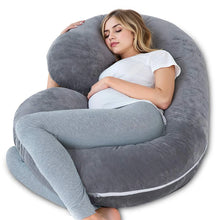 Load image into Gallery viewer, Pregnancy Pillows for Sleeping, G Shaped Full Body Maternity Pillow with Removable Cover - Support for Belly for Pregnant Women