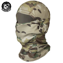 Load image into Gallery viewer, MusionTactical Balaclava Full Face Mask Quick-dryHiking Cycling Camping Hunting AirsoftHood Cap Bike Head Cover Summer Men Women