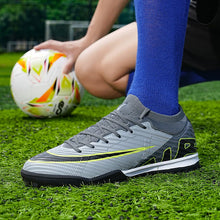 Load image into Gallery viewer, Mid-top New Men Soccer Shoes Cleats Hot-selling Non-Slip FG/TF Football Boots High-quality Match Sneakers Futsal Indoor