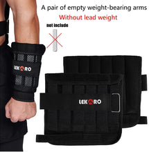 Load image into Gallery viewer, 20kg Adjustable Weight Training Suit Empty Bag Fitness Running Vest, Hand And Foot Strength Training Physical Training Clothing