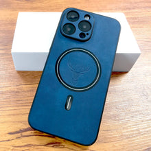 Load image into Gallery viewer, Luxury PU Leather Deer Case For iPhone 17 Air 16 15 14 13 12 11 Pro Max Plus 16E 15Pro 14Pro 13Pro Magsafe Wireless Charge Cover