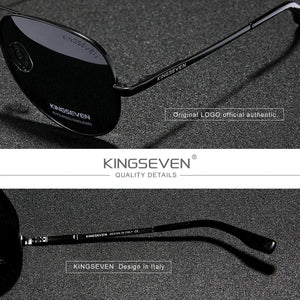 Genuine KingSeven Aluminum Sunglasses | Polarized UV400 Mirror Shades