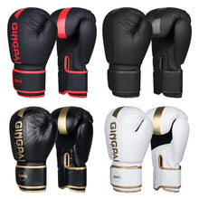 Load image into Gallery viewer, Professional 6/8/10/12/14oz Boxing Gloves PU Muay Thai MMA Profession Kickboxing Adults Sandbag Training Gloves Equipment