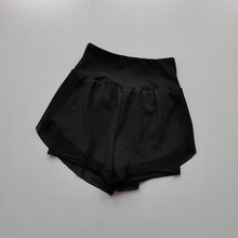 Load image into Gallery viewer, Summer Women's High-Waisted Sports Shorts Mesh Breathable Double-Layer Quick-Dry Gym Fitness Running Cycling Yoga Shorts