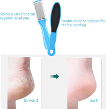 Load image into Gallery viewer, 8-Piece Foot Exfoliating Set - Heel Crackles Remover, Callus &amp; Foot Scrubbing Tools