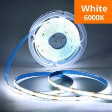 Load image into Gallery viewer, COB LED Strip Lights Touch Sensor Dimmable 5V USB RA90 Christmas DIY TV Mirror Backlight Flexible Ribbon Tape Room Decoration