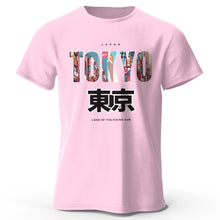 Load image into Gallery viewer, Tokyo Printed Fashion Forward 100% Cotton T-Shirt, Ultra Soft Round Neck Short Sleeve Tee, Perfect for Men &amp; Women