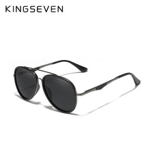 Load image into Gallery viewer, KingSeven Pilot Polarized Sunglasses UV Blocking Men&#39;s Driving Glasses