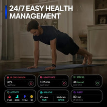 Load image into Gallery viewer, New Zeblaze Stratos 3 PRO GPS Smart Watch 1.43” HD AMOLED Display Built-in GPS Bluetooth Phone Calls Sports Smartwatch for Men