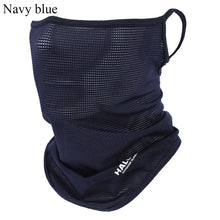 Load image into Gallery viewer, Summer Ice Silk Full Face Mask Balaclava Breathable Sun And UV Protection Motorcycle Scarf Neck Gaiter Bike Sun Protection