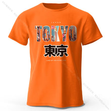 Load image into Gallery viewer, Tokyo Printed Fashion Forward 100% Cotton T-Shirt, Ultra Soft Round Neck Short Sleeve Tee, Perfect for Men &amp; Women