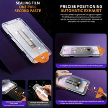 Load image into Gallery viewer, 5Pcs 8K Dust free Install Privacy Tempered Glass For iPhone 17 16 15 14 13 11 12 Pro Max 16 Plus 17Air Anti-spy Screen Protector