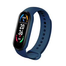 Load image into Gallery viewer, M6 Smart Watch Men Women Fitness Smart Bracelet Sports Band Heart Rate Blood Pressure Monitor Waterproof Multi-function Watches