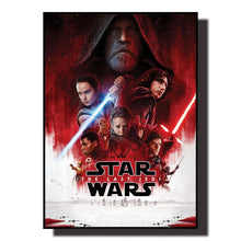 Load image into Gallery viewer, Star Wars Canvas Decorative Painting  Movie Art Mural Retro Poster Modern Home Wall Decoration Gift and Printing Aesthetic