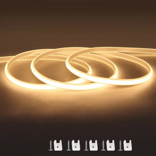 Load image into Gallery viewer, 110V 220v High Brightness COB Led Strip for Room Waterproof Led Tape Flexible Ribbon for Bedroom Kitchen Outdoor Garden Lighting