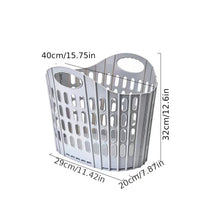Load image into Gallery viewer, Modern Foldable Laundry Hamper High-capacity Portable Dirty Clothes Organizer Durable Laundry Basket for Home Bathroom