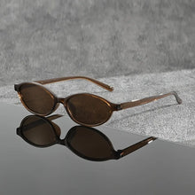 Load image into Gallery viewer, 1 Pair of Y2K Style Classic Oval Frame Men's and Women's Fashionable Glasses Are Perfect for Casual Wear Photography