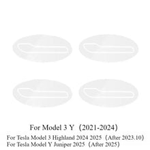 Load image into Gallery viewer, For Tesla Model 3 Y Juniper 2021-2025 Door Handle Scratch Protector-Inverted Door Handle Paint Protective TPU Film Car Clothing