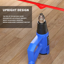 Load image into Gallery viewer, 2000W Electric Heat Gun Hot Air Gun, 300℃ and 600℃, 300-500L/Min, 3 Nozzles, 1.5s Heating, for Stripping Shrinking Varnish