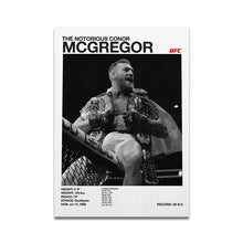 Load image into Gallery viewer, Boxing Fighting Star Canvas Wall Art Print Poster MMA Decorative Painting Home Decor Boxing Lover Gift Unframed