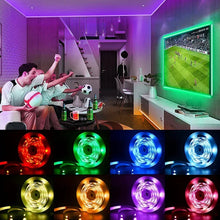 Load image into Gallery viewer, 5V Usb Led Lights For Room 5050 Rgb Led Strip 5 1 Meter Diode Tape Gamer Decoration Ice String Bar Lighting Adhesive Led Ribbon