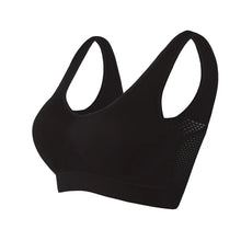 Load image into Gallery viewer, Breathable Sports Bra Top Fitness Women Brassiere Removable Padded Sport Bra Running Gym Seamless Push Up Bras