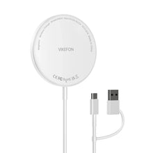 Load image into Gallery viewer, Magnetic Wireless Charger Pad 100W USB + Type C Chargers For Magsafe iPhone 16 15 14 13 12 Pro Max Fast Charging Dock Station