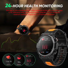 Load image into Gallery viewer, Rugged Smart Watch for Men, 3 ATM Waterproof, 100+ Sport Modes, Fitness Tracker