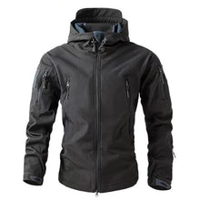 Load image into Gallery viewer, Men&#39;s Winter Fleece Jacket Tactical Waterproof Outdoor Hiking Fishing Hunting Coats M-5XL