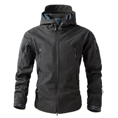 Men's Winter Fleece Jacket Tactical Waterproof Outdoor Hiking Fishing Hunting Coats M-5XL