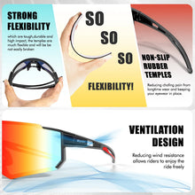Load image into Gallery viewer, SCVCN Fashion Sunglasses for Men Sport Cycling Glasses Bike Bicycle Hiking Camping Golf UV400 Protection Glasses Women Baseball