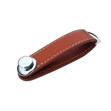 Load image into Gallery viewer, Car Key Pouch Bag Case Wallet Holder Chain Key Wallet Ring Collector Housekeeper Pocket Key Organizer Smart Leather Keychain