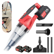 Load image into Gallery viewer, Cordless Vacuum Cleaner, 55KPA Lightweight Vacuum Cleaners for Home with Rechargeable 2200 mAh Battery, Handheld Vacuum for Home