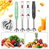 Electric Handheld Food Mixer, Multifunction Egg Beater & Veggie Blender/Chopper with Stainless Steel Whisk for Kitchen Tools