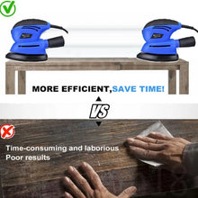 Load image into Gallery viewer, 130W  Detail Sander Handheld Electric Sander Palm Sander Mouse Sander Small Sanding Machine for Wood Wall Sanding Polishing