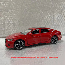 Load image into Gallery viewer, 1:32 RS7 Sportback Miniature Model Toy Cars Alloy Diecast 6 Doors Opened with Pull Back Rubber Tires Ornament Vehicle Toys Gifts