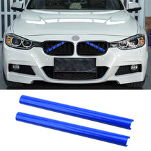 Load image into Gallery viewer, 2Pcs V Brace Style Car Front Grille Trim Strips for BMW F30 F10 F20 F31 F32 F36