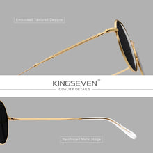 Load image into Gallery viewer, KINGSEVEN UV400 Polarized Sunglasses Men Women Anti-Glare Alloy Frame Luxury Eyewear