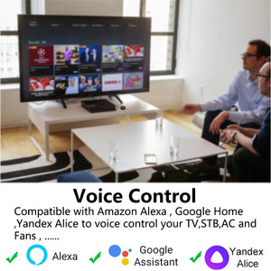 Tuya WiFi Smart IR Remote Control for TV DVD AC Alexa Google Home