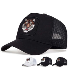 Load image into Gallery viewer, Tiger Embroidery Baseball Cap: Unisex Outdoor Adjustable Sunscreen Hat